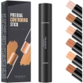 Pikkukuva 1 / 5: TG 6 väriä Contour Stick, Contour Concealer Highlighter Stick, Kaksipäinen kehon ja kasvojen kirkastaja ja varjostaja