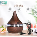 Miniatyrbilde 4 av 4: Changing Home USB Oppladbar 300ml Luftfukter 7-farget Brun