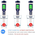 Miniatyrbillede 4 af 5: PH-måler, 5 i 1 PH/TDS/EC/ORP/Temperaturmåler Tester, Vandkvalitetsmonitor Tester til Pools, Hydroponics, Drikkevand, Akvarier