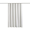 Miniatyrbild 1 av 5: Vit polyester ogenomskinlig duschdraperi 180B*180H