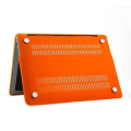 Miniatyrbild 4 av 5: Skal för Macbook Air 13,3 tum (A1369 / A1466) - Matt frostat Ora Orange