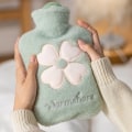 Miniatyrbillede 4 af 5: 1000ML Varmtvandspose Warm Belly Hands e Varmtvandspose Grøn 1000ML