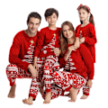 Miniatyrbilde 2 av 5: Julepyjamas for familien - Matchende julepyjamassett i rødt Red Infant 6M