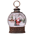 Miniatyrbild 5 av 5: Jul Snöglob, Jul Snöglob Lykta, Tomte Stil 1