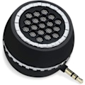 Miniatyrbild 1 av 5: Galaxy Bärbar Högtalare, Minitelefonhögtalare med 3,5 mm AUX-ljudgränssnitt i Klar Bas Micro USB-port Audio Dock (Svart)