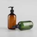 Miniatyrbild 4 av 5: 4 x 300 ml Tomma Pumpflaskor för Badrumstvåldispenser, Handgel, Soa
