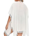 Miniatyrbillede 4 af 4: Oversized Dam Kaftan Strandtøj Halve Ærmer Bikini Cover Up