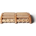 Miniatyrbillede 2 af 5: Akupressur Fodtsmerte Multi-Rulle - Træ Dobbelt Fodrulle - Lindrer Plantar Fasciitis, Hæl & Fodbuesmerter - Fremmer Stressaflastning & Muskel R
