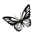 Miniatyrbilde 4 av 5: 3 stk Metall For Butterfly Veggkunst for Soverom Utsøkt