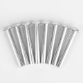 Miniatyrbilde 4 av 5: 10 stk 50 x 6 mm runde aluminiumsnitter med massivt hode - festelement for hageredskaper