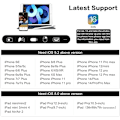 Miniatyrbilde 6 av 7: iPhone SD-kortleseradapter, [Apple MFi-sertifisert] 4-i-1 iPhone USB OTG-adapter 4 in 1