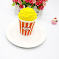 Miniatyrbild 3 av 11: Söta popcorn kläm-leksaker Stressreducerande kläm-squishy bollar Klasspriser Festfavoriter Fidget leksaker för barn och vuxna 0.07 null - Red plus yellow