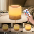 Miniatyrbilde 2 av 5: Berøringsdimbar LED-sengelampe - Nattlys med timer - RGB Co