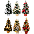 Miniatyrbilde 1 av 2: 40 cm kunstig bordtre, mini juletre med LED-lysdekorasjon til julaften