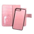 Miniatyrbillede 1 af 5: Magnet Case/Wallet \"2 i 1\" iPhone 8 PLUS - Flere farver Rosa