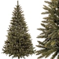 Miniatyrbilde 3 av 4: SPRINGOS® Kunstig Juletre med Stativ Kaukasisk Gran 180 cm Julgran 540 Greiner - Grønn Grön