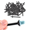 Miniatyrbilde 3 av 5: TG 1/2/3 Nesevoks Pinner for ren og glatt nese Svart 100 stk 1 stk