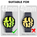 Miniatyrbillede 2 af 5: 4-pak - etui kompatibel med Samsung Galaxy Watch 6 44mm 2023