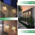 Miniatyrbild 3 av 5: 2-pack IP65 Vattentäta Utomhus LED Sollampor, 6 LED Sol