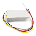 Miniatyrbillede 4 af 5: MicrowaveRadar 360° detektionsvinkel AC 220V Kropsbevægelsessensor Justerbar induktionsafstand Lyskontaktdetektor 1 stk