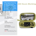Miniatyrbilde 4 av 5: BX 06 Oppladbart høreapparat, forsterker lydvolumet, ergonomisk passform, sølv, DUBUNS