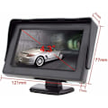 Miniatyrbillede 5 af 5: 4,3 tommer LCD-skærm Bakkamera med vandtæt monitor til SUV Lastbil Bil