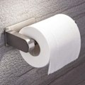 Pikkukuva 3 / 5: Itseliimautuva wc-paperiteline - harjattu ruostumaton teräs ilman porausta kylpyhuoneen wc-paperiteline