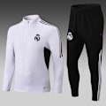 Miniatyrbild 1 av 3: Real Madrid träningsdräkt med långärmad tröja, svart byxor, säsong 22-23 black pants 2XL