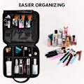 Miniatyrbillede 5 af 5: Sminkepose Case Professionel Organizer Kosmetisk