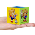 Pikkukuva 4 / 10: Saksan jalkapallon EM-kisojen 2024 maskottiavainnauha, kolmikerroksinen Rubikin kuutio, pieni Rubikin kuution riipuskoriste lahjaksi Big Rubik's Cube