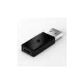 Pikkukuva 1 / 5: USB 3.0 uros - USB 3.1 tyypin C naaras datamuunnin USB 3.0 - USB C naaras puhelinsovitin Musta The Black DRIVE