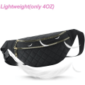 Miniatyrbillede 3 af 5: Fanny Bag Dam Fanny Bag, Mode Fanny Bag Gave til Piger (Sort) Sort - Perfet