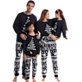 Miniatyrbillede 1 af 7: Familiens Julepyjamas Matchende Familiens Julepyjamas Sæt Blå Blue Child 14T