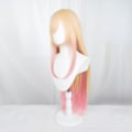 Miniatyrbilde 3 av 3: TG Flickeperuk Gul Orange Gradient Lang Peruk Håraccessoarer