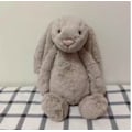 Miniatyrbillede 10 af 11: Original Jellycat stor Bonnie kanin dukke sød kanin dukke til børn baby beroligende plys legetøj gave Blue Bunny 31CM