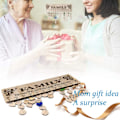 Miniatyrbilde 4 av 5: Gave Presenter til mødre Mormor fra datter Unik | Tre Familie Bursdag Påminnelse Tracker Kalendertavle Veggmontert med 100 koder |