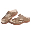 Miniatyrbillede 5 af 5: Sommermode Høj Hæl Let Platform Sandaler . Sort EU 41 black