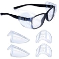 Miniatyrbilde 1 av 3: Sidebeskyttelse for briller Slip On Beskyttelsesbriller Shield Universal, sidebeskyttelse 2 par