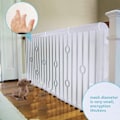 Miniatyrbillede 2 af 5: 2m*0,8m baby 3m tykt sikkerhedsnet balkon sikkerhedsnet dekorativt net børnetrappe sikkerhedsnet