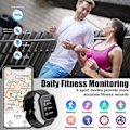 Miniatyrbillede 3 af 4: Smartwatch, Bluetooth Smartwatch til Android og iOS-telefoner, IP6