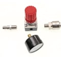 Miniatyrbillede 4 af 4: Trykregulator, 1/4\" trykreguleringsventil med han/hun-stik justerbar trykventil til luftkompressor