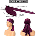 Pikkukuva 3 / 5: 1:a Durags Caps Snusnäsduk ROSA