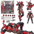 Marvel Legends X-men Nr. 001 Deadpool Actionfigur Fantastisk Revoltech Kaiyodo Leksak