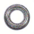 Miniatyrbilde 9 av 11: Hot salg ny transparent badering med paljetter for voksne og barn oppblåsbare vannforsyninger fortykket PVC badering #80 gold