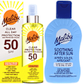 Miniatyrbilde 1 av 4: Malibu Colorless Protective Spray Spf50 250Ml + After Sun Balm 200Ml