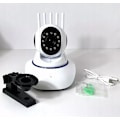 Miniatyrbillede 9 af 9: Roterbart Infrarødt Kamera Bevægelsessensor Wifi Babyalarm