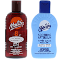 Miniatyrbillede 1 af 4: Malibu Sunscreen Oil Spf8 200Ml + After Sun Balm 200Ml