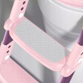 Miniatyrbillede 9 af 10: Børnevenlig Toiletstol Med Justerbar Trin – Kiddistep Pink