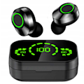 Miniatyrbillede 3 af 9: Trådløse Bluetooth 5.0 In-Ear Høretelefoner Yd03 Med Berøringskontrol Og Opladningsstation