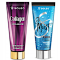 Miniatyrbillede 1 af 3: Soleo Collagen 200Ml Przyspieszacz Opalania + Balsam Po Opalaniu 150